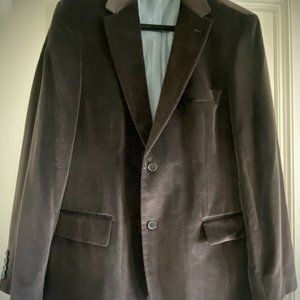 Hugo Boss Velveteen Blazer Suit Jacket Size 44R